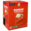 Dunkin'® K-Cup® Pods, Pumpkin Spice, 22/Box Coffee K-Cups - Office Ready
