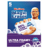 Mr. Clean® Magic Eraser, Ultra Foamy, 4.6" x 2.3", 0.7" Thick, White, 5/Pack, 4 Packs/Carton Cleaning Sponges - Office Ready