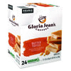 Gloria Jean's® Butter Toffee Coffee K-Cups®, 96/Carton Coffee K-Cups - Office Ready