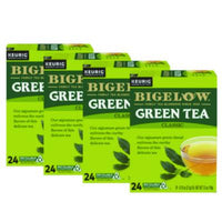 Bigelow® Green Tea K-Cup® Pack, 24/Box, 4 Box/Carton Tea K-Cups - Office Ready