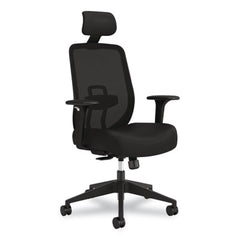 HON® Altern Mesh Mid-Back Task Chair, 17.95 to 21.1 Seat Height, Black Seat, Black Back, Black Base