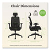 HON® Altern Mesh Mid-Back Task Chair, 17.95 to 21.1 Seat Height, Black Seat, Black Back, Black Base Office Chairs - Office Ready