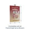 FLAVIA® The Bright Tea Co.® Chai Tea Latte Freshpack, 72/Carton Tea Flavia Pouches - Office Ready