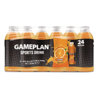 Niagara® Bottling Gameplan® Sports Drink, Orange, 20 oz Bottle, 24/Carton Sports Drinks - Office Ready