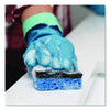 O-Cedar® Scrunge Heavy Duty Sponge, 2.63" x 4.25", 1" Thick, Black/Blue, 2/Pack Scrub Sponges - Office Ready