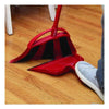 O-Cedar® One Sweep Broom with Dustpan, 53.88" Handle, Red/Black/Gray Traditional Angled Brooms - Office Ready