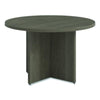 Alera® Seville Round Conference Table, Round, 48" Diameter, Walnut Conference Tables - Office Ready