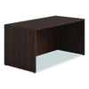 Alera® Seville Series Desk Shell, 60" x 30" x 29", Mahogany Desk Shells - Office Ready