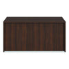 Alera® Seville Series Desk Shell, 60" x 30" x 29", Mahogany Desk Shells - Office Ready