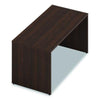 Alera® Seville Series Desk Shell, 60" x 30" x 29", Mahogany Desk Shells - Office Ready