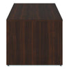 Alera® Seville Series Desk Shell, 72" x 36" x 29", Mahogany Desk Shells - Office Ready