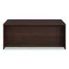 Alera® Seville Series Desk Shell, 72" x 36" x 29", Mahogany Desk Shells - Office Ready