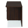 Alera® Seville Series Desk Return With Pedestal, Left, 48" x 24" x 29", Mahogany Left Returns - Office Ready