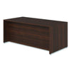 Alera® Seville Series Single Pedestal Desk, Left Pedestal, 72" x 36" x 29", Mahogany Pedestal Office Desks - Office Ready