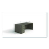Alera® Seville Series Single Pedestal Desk, Left Pedestal, 72" x 36" x 29", Walnut Pedestal Office Desks - Office Ready