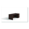 Alera® Seville Series Single Pedestal Desk, Right Pedestal, 72" x 36" x 29", Mahogany Pedestal Office Desks - Office Ready