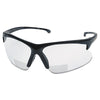 Smith & Wesson® V60 30-06* Safety Reader Eyewear, Black Frame, Clear Lens Wraparound Magnifier Safety Glasses - Office Ready