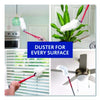 O-Cedar® Flex & Catch Duster Heavy-Duty Refills, Polyester, White, 10/Pack Duster Refills - Office Ready