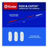 O-Cedar® Flex & Catch Heavy-Duty Dusting Kit, 1 Duster Wand and 3 Refills, 6/Carton Extension System Dusters - Office Ready