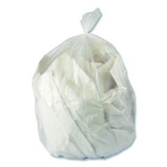 Heritage Linear Low-Density Can Liners, 16 gal, 0.5 mil, 24" x 32", Clear, 500/Carton