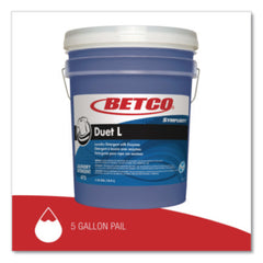 Betco® Symplicity™ Duet L Laundry Detergent, Fresh Scent, 5 gal Pail