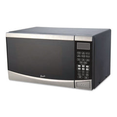 Avanti 0.9 Cu. Ft. Stainless Steel Countertop Microwave, Stainless Steel/Black