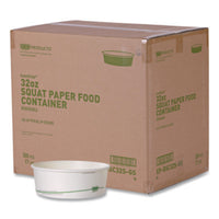 Eco-Products® GreenStripe Paper Food Containers, 7.28