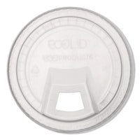 Eco-Products® GreenStripe Cold Cup Sip Lids, Fits 9 oz/12 oz to 24 oz Cold Cups, Plastic, Clear, 1,000/Carton Cold Cup Lids - Office Ready