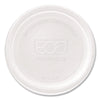 Eco-Products® Compostable Clear PLA Plastic Portion Cup Lids, Fits 2 oz to 4 oz Portion Cups, Clear, 2,000/Carton Portion Cup Lids - Office Ready