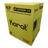 Karat® Polypropylene Plastic Hinged Container, 9.35 x 9.22 x 3.17, Clear, Plastic, 50/Pack, 4 Packs/Carton Takeout Food Containers - Office Ready