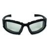 KleenGuard™ Calico Safety Eyewear with Head Strap, KleenVision Anti-Fog Coating, Black Nylon Frame, Clear Polycarbonate Lens Wraparound Safety Glasses - Office Ready