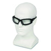 KleenGuard™ Calico Safety Eyewear with Head Strap, KleenVision Anti-Fog Coating, Black Nylon Frame, Clear Polycarbonate Lens Wraparound Safety Glasses - Office Ready