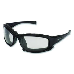 KleenGuard™ Calico Safety Eyewear with Head Strap, KleenVision Anti-Fog Coating, Black Nylon Frame, Clear Polycarbonate Lens