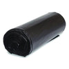 Inteplast Group Low-Density Commercial Can Liners, 33 gal, 1.5 mil, 33" x 39", Black, Interleaved Roll, 20 Bags/Roll, 5 Rolls/Carton LDPE Waste Can Liners - Office Ready