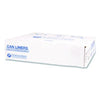 Inteplast Group Institutional Low-Density Can Liners, 45 gal, 1.15 mil, 40" x 46", Natural, Interleaved Roll, 20 Bags/Roll, 5 Rolls/Carton LDPE Waste Can Liners - Office Ready