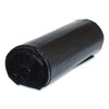 Inteplast Group Low-Density Commercial Can Liners, 60 gal, 1.15 mil, 38 x 58, Black, Interleaved Roll, 25 Bags/Roll, 4 Rolls/Carton LDPE Waste Can Liners - Office Ready