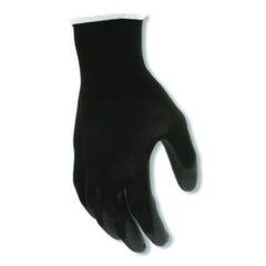 MCR™ Safety Work Glove, Black, Large, Dozen