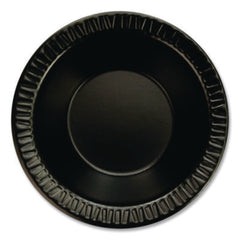 Dart® Quiet Classic Laminated Foam Dinnerware, Bowl, 5 oz, Black, 125/Sleeve, 8 Sleeves/Carton