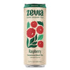 Zevia® Zero Sugar Naturally Sweetened Black Tea, Raspberry Black Tea, 12 oz can, 12/Carton Iced Tea - Office Ready