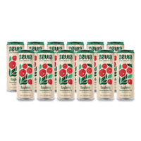 Zevia® Zero Sugar Naturally Sweetened Black Tea, Raspberry Black Tea, 12 oz can, 12/Carton Iced Tea - Office Ready