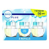 Febreze® PLUG Air Freshener Refills, Linen and Sky, 2.63 oz, 3/Pack, 6 Packs/Carton Air Freshener/Odor Eliminator Oil Refills - Office Ready