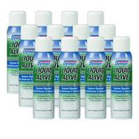 Dymon® LIQUID ALIVE® Enzyme Digestant Carpet and Textile Cleaner/Deodorizer, 20 oz Aerosol Spray, 12/Carton Carpet/Upholstery Cleaners - Office Ready