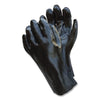 MCR™ Safety Single Dipped PVC Gloves, Smooth, Interlock Lined, 18" Long, Large, Black, 12 Pair Work Gloves, Coated - Office Ready