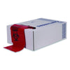 Heritage Healthcare Biohazard Printed Low-Density Can Liners, Biohazard, 45 gal, 1.3 mil, 40 x 46, Red, Flat Pack, 200/Carton Biohazard LDPE Waste Can Liners - Office Ready