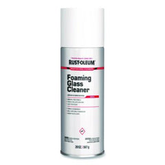 Rust-Oleum® Professional Foaming Glass Cleaner Aerosol, 20 oz Aerosol Spray, 12/Carton