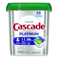 Cascade® ActionPacs®, Fresh Scent, 31.8 oz Tub, 59 Pacs/Tub