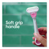 Gillette® Venus Sensitive Sensible Razors, 3 Blades, 36/Carton Manual Shavers - Office Ready