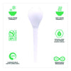 Eco-Products® Plantware Compostable Soup Spoon, Heavyweight, Plastic, White, 50/Pack, 20 Packs/Carton Disposable Soup Spoons - Office Ready