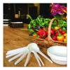 Eco-Products® Plantware Compostable Soup Spoon, Heavyweight, Plastic, White, 50/Pack, 20 Packs/Carton Disposable Soup Spoons - Office Ready