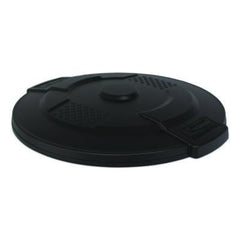 Suncast Commercial® Utility Trash Can Lid, 22.22" Diameter x 3", Black